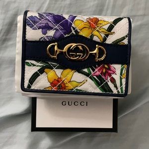 Authentic Gucci Floral Wallet